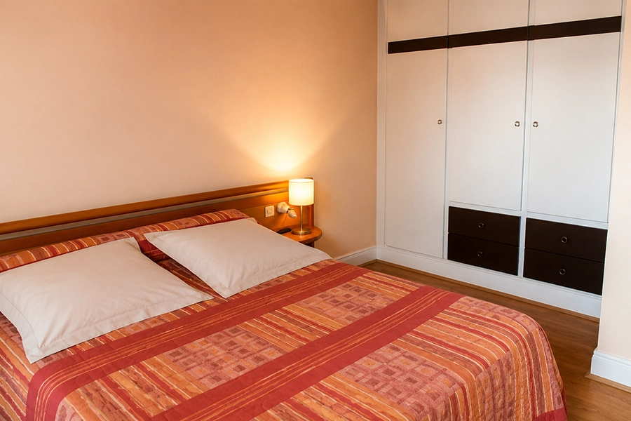 Chambre de l'hôtel Chez Maurice à Châteauroux